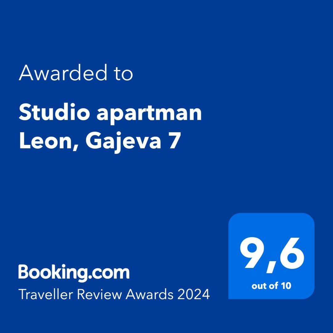 זאגרב Studio Apartman Leon, Gajeva 7 מראה חיצוני תמונה